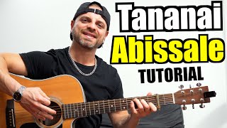 Tutorial Chitarra  TANANAI  ABISSALE  Accordi [upl. by Ennaitsirhc]