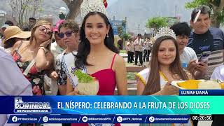 Festival del Níspero cientos de turistas llegaron a Lunahuaná para disfrutar de esta celebración [upl. by Alexia]