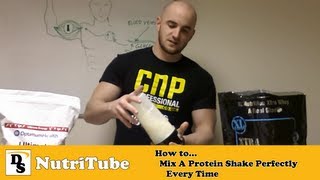 How To Mix A Protein Shake Perfectly Every Time [upl. by Rawden]