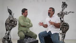 Shaar Art Talks No 3 with Mostafa Ebrahimi and Davood Ajorlou [upl. by Sisely]