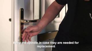 How to Replace uPVC Door Handles [upl. by Ela259]