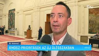 RMDSZprioritások az új ülésszakban – Erdélyi Magyar Televízió [upl. by Tj]