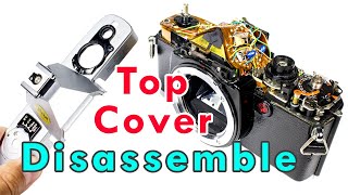 How To Disassemble Top Cover Minolta XG Camera [upl. by Malanie495]