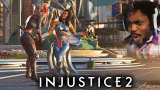 WONDER WOMAN KILLS HARLEY QUINN  Injustice 2 9 [upl. by Aiek]