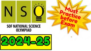 Science Olympiad Practice Questions  SOF NSO Questions for Olympiadnso2024 science nso [upl. by Edris162]