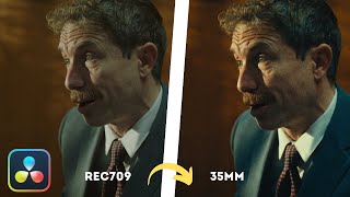 How to Get an Accurate 35mm Film Look  FilmMatch PowerGrade  Film Emulation for DaVinci Resolve [upl. by Larkins]