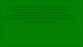 Break Stuff by Limp Bizkit Lyrics Explicit [upl. by Elbag]