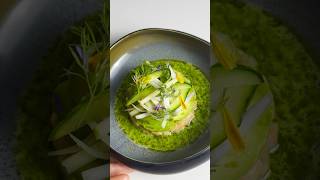 Bright fresh and bursting with flavor 🌿🍋 Dive into this delicious salmon tartare with dill oil [upl. by Nerret897]