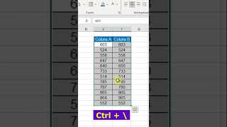 Como comparar valores entre colunas no Excel [upl. by Kelton]