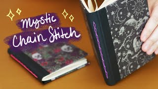 DIY Chain Stitch Bookbinding Tutorial  Sea Lemon [upl. by Achilles265]