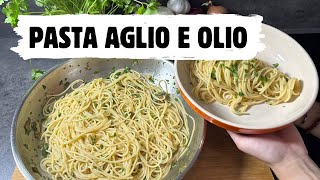 Spaghetti Aglio e Olio  Simple amp Delicious Italian Recipe 🍝✨ [upl. by Bez]