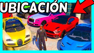 ✅UBICACIONES DE AUTOS DEPORTIVOS Y DE LUJO EN GTA 5 MODO HISTORIA🚀 [upl. by Noyad]