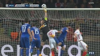 Gianluigi Buffon Vs Monaco AWAY 03052017 • Best Saves ⚽ [upl. by Eboj]