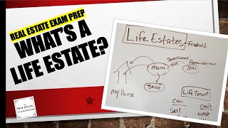 What Is A Life Estate  Real Estate Exam Prep [upl. by Whitcomb]