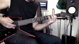 Dead Congregation  Graves of the Archangels  Guitar Cover [upl. by Akcirred697]