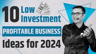 10 low Investment Business Ideas for 2024  Profitable Business Ideas  DEEPAK BAJAJ [upl. by Aleit55]