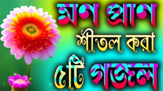 মন প্রাণ শীতল করা নতুন ৫টি গজল  বাংলা গজল  Bangla Gojol Ghazal GojolGhazalTv25 [upl. by Rotberg]