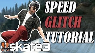 How to SPEED GLITCH in Skate 3 Detailed [upl. by Haimirej]