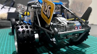 Review and Unboxing Tamiya Wild One Off Roader Vintage Class [upl. by Annet912]