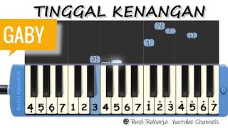 Gaby Tinggal Kenangan not pianika [upl. by Ainigriv]