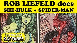 SheHulk and SpiderMan by LIEFELD [upl. by Malim55]