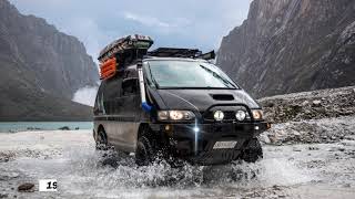 Mitsubishi Delica 4x4 Campervan Built For Overland Adventures Across Americas [upl. by Tomaso211]