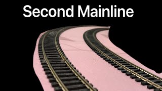 Adding a Second Mainline to the Layout [upl. by Dorcus]