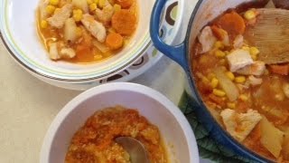 GUISO DE POLLO Recetas saludables para niños HechoxMamá [upl. by Alded171]