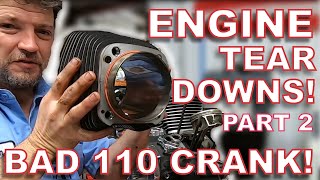 BAD CVO 110 CRANK  Engine Teardown Marathon Part 2  Kevin Baxter  Pro Twin Performance [upl. by Nosnar]