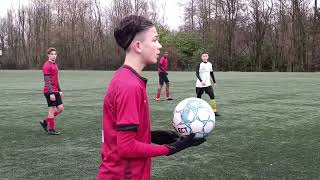 Lokeren Temse 🤍IP Vs Racing White Daring Molenbeek ♥️ Elite U15  1st half part 1 [upl. by Esyak]