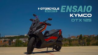 Ensaio KYMCO DTX 125  Sensação de Liberdade [upl. by Zawde]