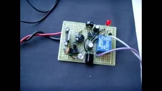 Hand Wave Sensor Switch Relay CircuitVery Good [upl. by Norehc]