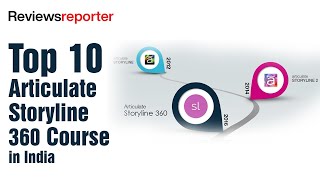 Top 10 Articulate Storyline 360 Course in India  ReviewsReporter [upl. by Annalla]