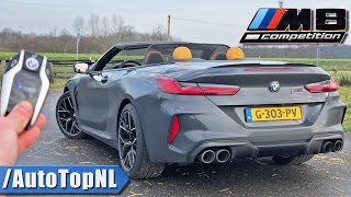 BMW M8 Competition 310kmh REVIEW on AUTOBAHN by AutoTopNL [upl. by Xaviera]