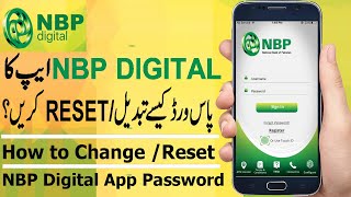 How to Reset NBP Digital App Password NBP Digital App Forgot Password [upl. by Weaver186]