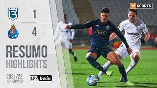 Highlights  Resumo Belenenses SAD 14 FC Porto Liga 2122 18 [upl. by Ardua]