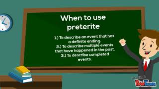 Spanish Imperfect vs Preterite [upl. by Eeimaj]