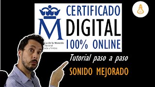 Obtener certificado digital FNMT online desde casa con vídeo identificación [upl. by Acinahs27]