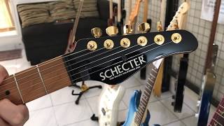 Schecter Usa Custom Shop Traditional Roasted Maple [upl. by Ardnekal]