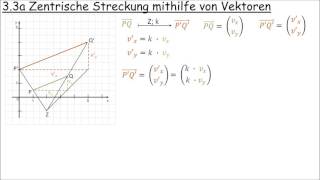 Zentrische Streckung Ähnlichkeit Strahlensätze [upl. by Saitam]