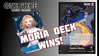 One Piece  Topped the Standard Battle with this Mono Black Moria List onepiece onepiececardgame [upl. by Sheeree]