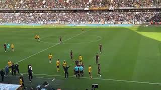 Late VAR drama at Molineux as John Stones Last Minute Goal Is Awarded vs Manchester City [upl. by Doner99]