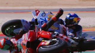 Pecco Bagnaia amp Alex Marquez Crash  FIM Stewards Verdict AragonGP 2024 [upl. by Irrej]