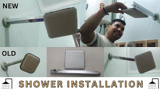 SHOWER INSTALLATION  BATHROOM SHOWER INSTALLATION  SHOWER [upl. by Nakeber]