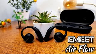 Emeet Air Flow Open Ear Earbuds Review  nice to work [upl. by Semela]