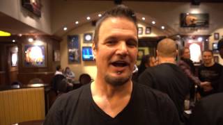 Disturbed on Tour Hard Rock Cafe in Munich [upl. by Yvonner]