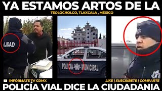 YA ESTAMOS ARTOS DICE LA CIUDADANIA policia policiamunicipal policiavial transito [upl. by Axel]