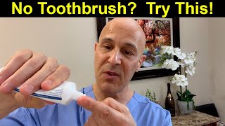 How to Clean Your Teeth When You Forget Your Toothbrush  Dr Mandell [upl. by Justis]