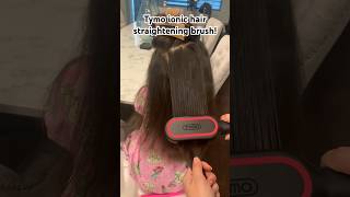 The TYMO ionic hair straightening brush hairstraightening tymo curlyhair [upl. by Roddie]