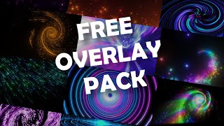 BEST FREE OVERLAY PACK  50 Overlays  For Every Software  Free Download [upl. by Noryv]